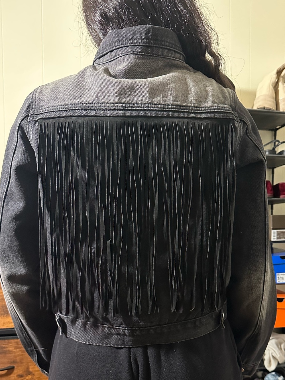 Savanna Jane - Fringe Jean Jacket